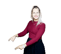 Happy Look Here Sticker by Yava | Design Bureau