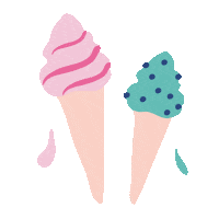 inthedeep summer eating foodie icecream Sticker