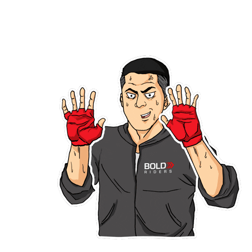 Boldriders Sticker by LAZONE.ID