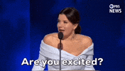 Are You Excited Democratic National Convention GIF by PBS News