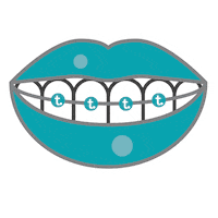Braces Smile Sticker by Thurman Orthodontics