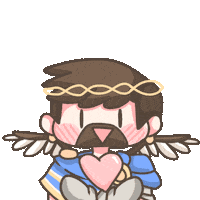 Heart Love Sticker by Fluffy the Thunder God 雷神阿毛
