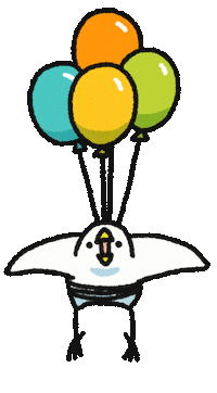 Bird Fly Sticker
