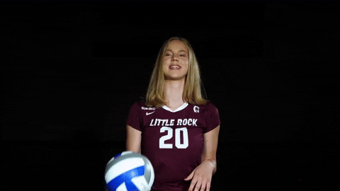 Littlerockvb GIF by Little Rock Athletics