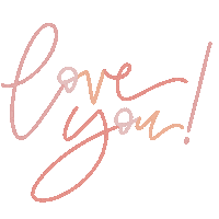 Love You Design Sticker