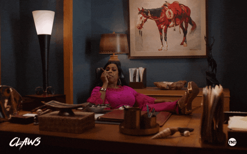 office smoking GIF by ClawsTNT