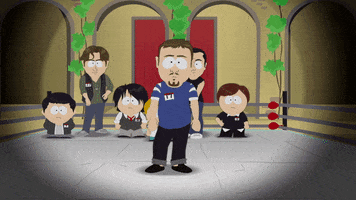 wrestling ring performance GIF by South Park 