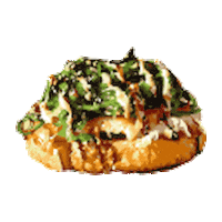 SUSHI_MATAKO pizza sushi japo caribeño Sticker