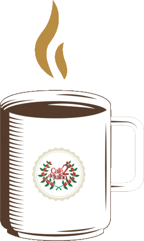 cafe2dejulho giphyupload coffee cafe cafeina Sticker