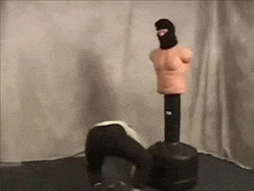 work out rage GIF