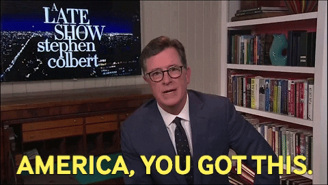 Stephen Colbert America GIF by The Late Show With Stephen Colbert