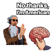 American Stereotype Sticker