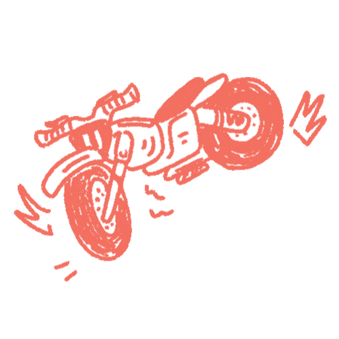 Race Doodle Sticker