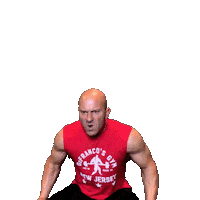 Bench Press Sticker by Joe DeFranco