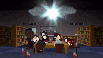 wondering edgar allen poe GIF by South Park 