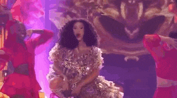 cardi b GIF by AMAs