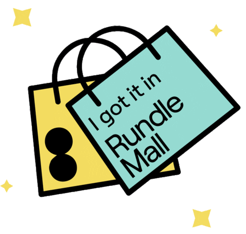 RundleMall giphyupload shopping shop mall Sticker