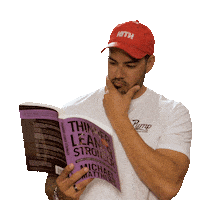 book think Sticker by Mind Pump Media