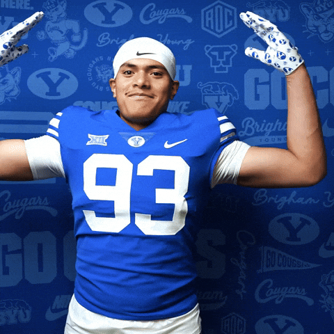 College Football Go Cougs GIF by BYU Cougars
