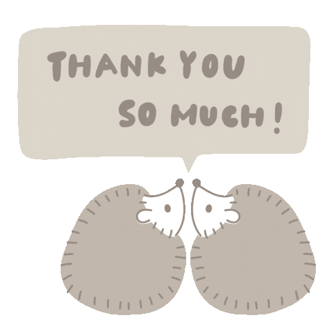 Thanks Thank You Sticker