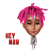 Hey Man Kidbuu Sticker by Genies