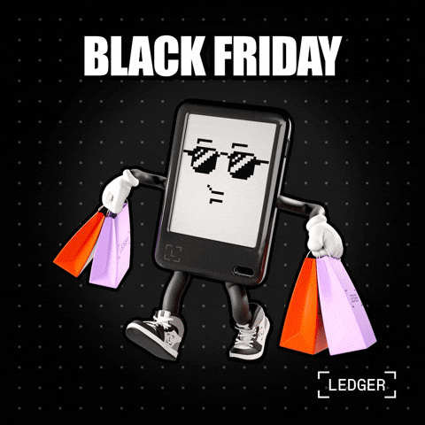 Black Friday Shopping GIF by Ledger