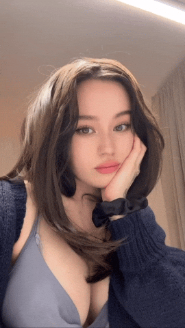 Bored Cute Girl GIF