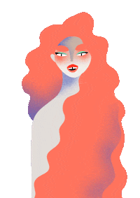 Minerva_illustrator love happy laugh mood Sticker