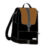 Backpack Sticker by Funcases