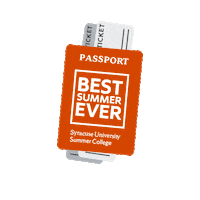 susummercollege susummer Sticker by Syracuse University Summer College