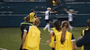 megan rapinoe goal celebration GIF by Seattle Reign FC