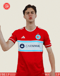 Sweating Chicago Fire GIF by Chicago Fire Football Club