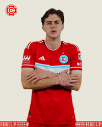 Freezing Chicago Fire GIF by Chicago Fire Football Club