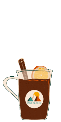 Wine Orange Sticker by itinerarium