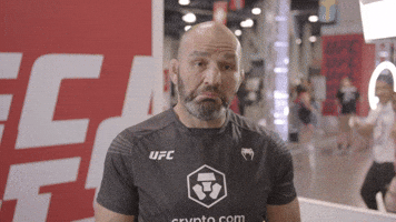 Glover Teixera Shrugs