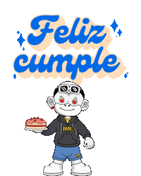 Gif Animado Feliz Cumple Sticker by Zhot