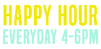 Happy Hour Everyday 4-6Pm Sticker by Pubbelly Sushi