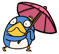 下雨 Heavy Rain Sticker by ShiGai