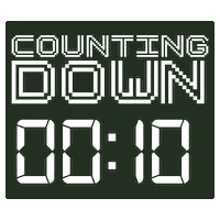 Counting Down Times Up Sticker by SportsManias