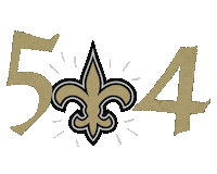 Nfl Sticker by New Orleans Saints