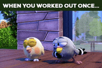 superprod funny summer workout strong GIF