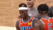 Regular Season Hug GIF by NBA