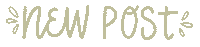 New Post Sticker