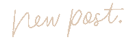 New Post Sticker