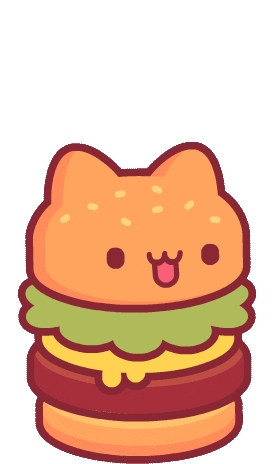 Hungry Burger Time Sticker by Piffle