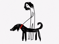 Best Friends Dog GIF by Barbara Pozzi