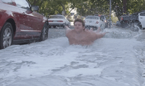 Summer Slip And Slide GIF