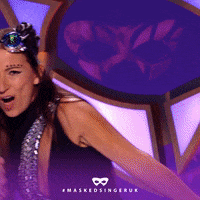 Davina Mccall Lol GIF by The Masked Singer UK & The Masked Dancer UK