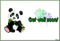 Get Well Soon Animated Card GIF
