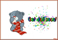 Teddy Bear Animated Card GIF